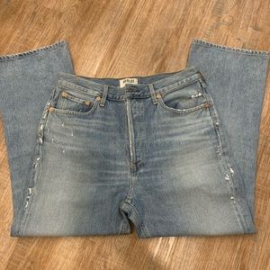 AGOLDE PINCH WAIST HIGH RISE KICK FLARE SIZE 30